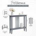Kings Brand Narrow Console Table - Image 3
