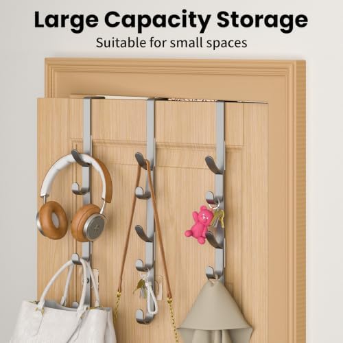 Kaiferty Over The Door Hooks, Metal Door Hooks - Image 3