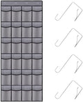 Over the Door Shoe Organizer, 24 Mesh Pockets, Hanging Storage by Unknown