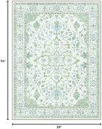RELEANY Washable Area Rug, Runner 2'6"x8' - Image 2