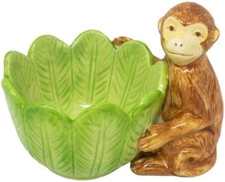 Lilly Pulitzer Ceramic Trinket Dish Monkey Figurine - Image 3