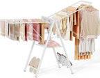 APEXCHASER Clothes Drying Rack, 67.7" L Height Adjustable by APEXCHASER