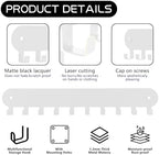 2 Pack Key Holder for Wall, Key Hooks - Image 3