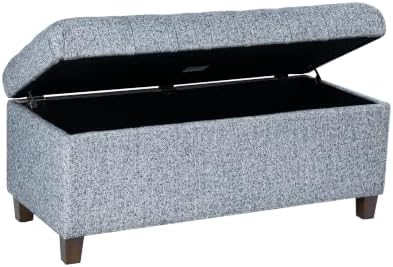 HomePop Ainsley 40" Storage Ottoman Bench - Image 6