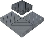 Deck Tiles, Waterproof Patio Flooring by Unknown