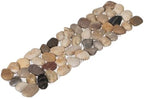 Natural River Pebble Steppingstone Pavers by Gardenised
