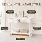 41.3" Modern Entryway Console Table - Image 5