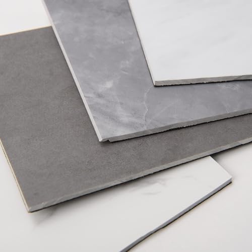 Art3d Marble Textured Interlocking Vinyl Floor Tiles, 4 Color Samples - Image 5