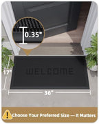 Color&Geometry Super Heavyweight TPE Welcome Mat Outdoor - Image 2