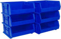 Akro-Mils 6 Pack AkroBins Plastic Storage Bins, Space-Saving Organizers by Akro-Mils