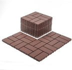 44 Pack Interlocking Deck Tiles, All-Weather Outdoor Deck Tiles by Unknown