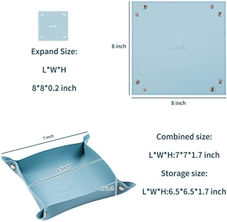 Leather Jewelry Valet Tray for Women and Man - Image 2