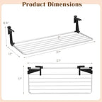 Tangkula Portable Clothes Drying Rack - Image 4