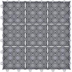 Pure Garden Polypropylene Deck Tiles, Covers 5.5sqft - Image 4