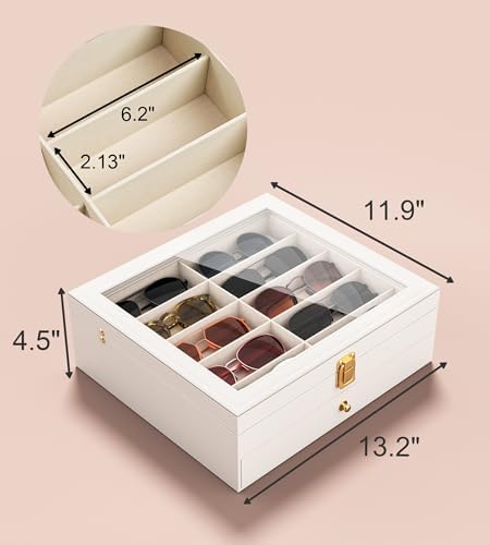 NEWLOOP 20 Slots Sunglass Organizer - Image 7