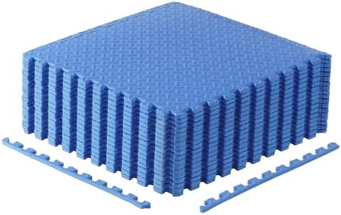 CAP Puzzle Exercise Mats | 1/2” Thick EVA Interlocking Foam Tiles by CAP