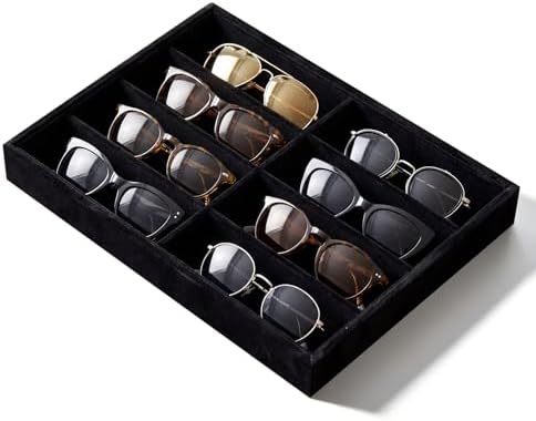 Stratalife 8 Grids Drawer Sunglasses Organizer Tray by Stratalife