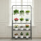 SORCEDAS Plant Stand Outdoor Indoor 3 Tier Metal - Image 3