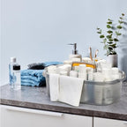 TOPZEA 2 Pack Cleaning Supplies Caddy, Plastic Large Cleaning Supply Storage - Image 7