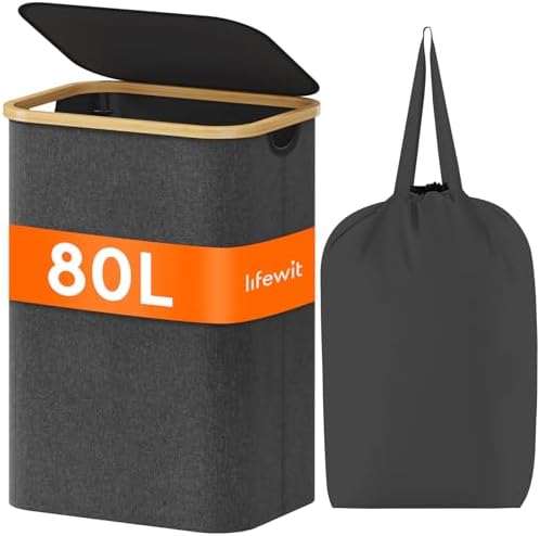 Lifewit 80L Large Laundry Basket by Lifewit