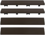 NewTechWood 1 in. x 1 ft. Quick Deck Composite Deck Tile Straight Fascia - Image 2