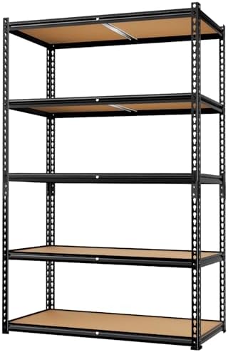LEVELEVE 5-Tier Storage Shelving Unit, by Enjoyyourlife