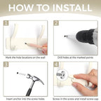 Wall Mount Coat Rack 1 Pack - Image 5