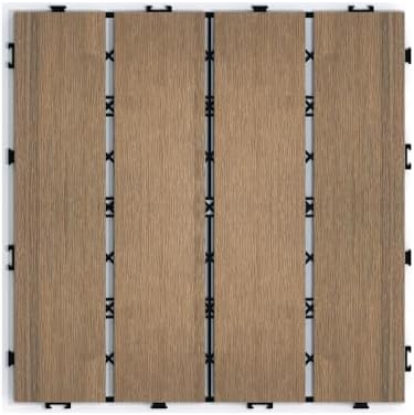 Interlocking WPC Patio Deck Tiles - Image 2