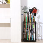 UU-Major Garden Tool Organizer for Garage Corner, Free Standing Yard Tools Rack - Image 6