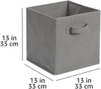 Amazon Basics Collapsible Fabric Storage Cube Bins Organizer - Image 4