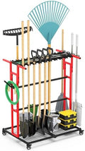 CCCEI Garage Organization with Wheels, Outdoor Gargen Yard Shed Tools Organizer by CCCEI