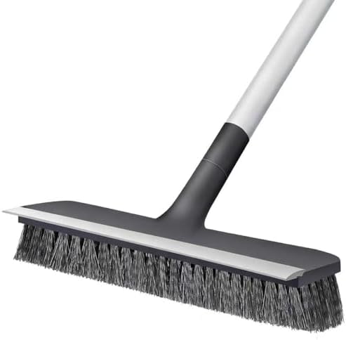 Floor Scrub Brush for Cleaning Bathroom, Garage and Deck by AONEZ