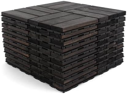 Acacia Deck Tiles Interlocking Outdoor Flooring - Image 4