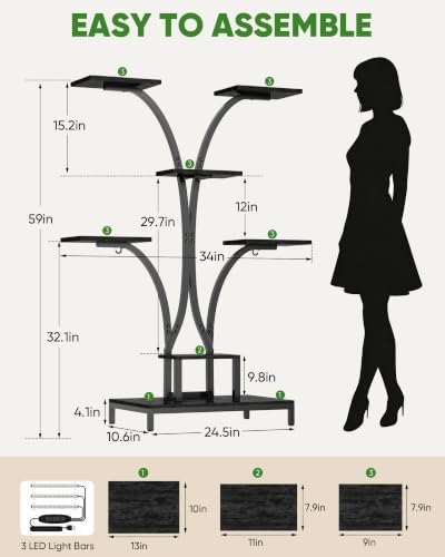 7 Tiered Plant Stand Indoor - Image 2