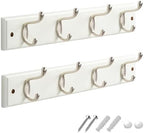 GlazieVault Coat Hooks Wall Mounted by GlazieVault