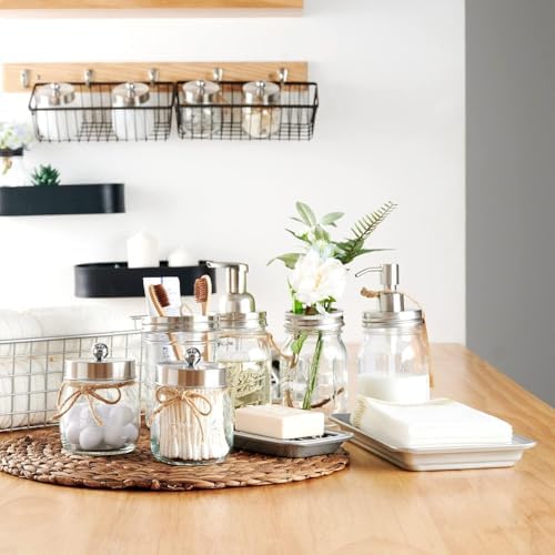 SheeChung Metal Vanity Tray, Bathroom Counter Storage Tray - Image 6