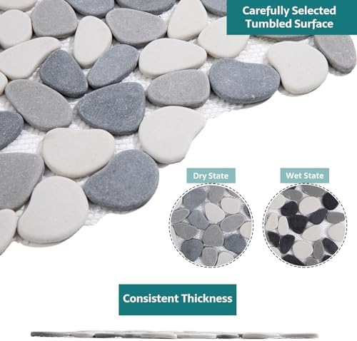 Pebble Tile, 5 Sheets - Image 4