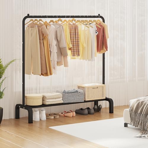 JIUYOTREE Garment Rack Clothing Clothes Rack - Image 4