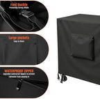 80 Quart Patio Cooler Cart Cover Waterproof - Image 5