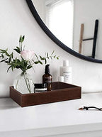 HofferRuffer Decorative Vanity Tray, Desktop Storage Organizer, Catchall Tray - Image 6
