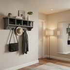 Pomona Solid Wood Entryway Coat Rack - Image 6