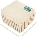 Sorbus Interlocking Wood Grain Foam Floor Tiles by Sorbus