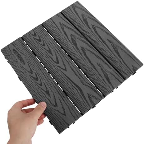 Plastic Wood Interlocking Deck Tiles - Image 4