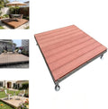 Heavy Duty Adjustable Height Decking Platform – Wood Plastic Composite Modular by Unknown