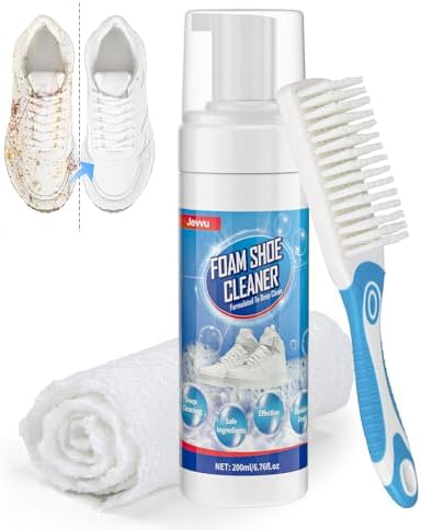 Jevvu Shoe Cleaner, Sneaker Cleaner Foam by Jevvu