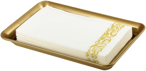 SheeChung Metal Vanity Tray, Bathroom Counter Storage Tray by SheeChung
