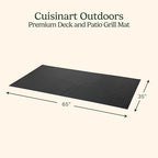 Cuisinart Grill Mat, Non-Slip Rubber, Weather-Resistant - Image 2