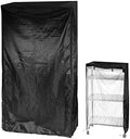 QWORK Storage Shelving Unit Cover, Wire Rack Cover by QWORK