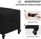Easy-Going Heavy Duty Outdoor Ottoman Cover - Image 4