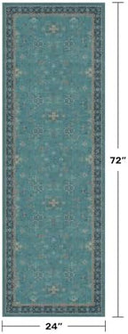 Hazo Haus Boho 2x6 Non Slip Kitchen Rug Runner - Image 2